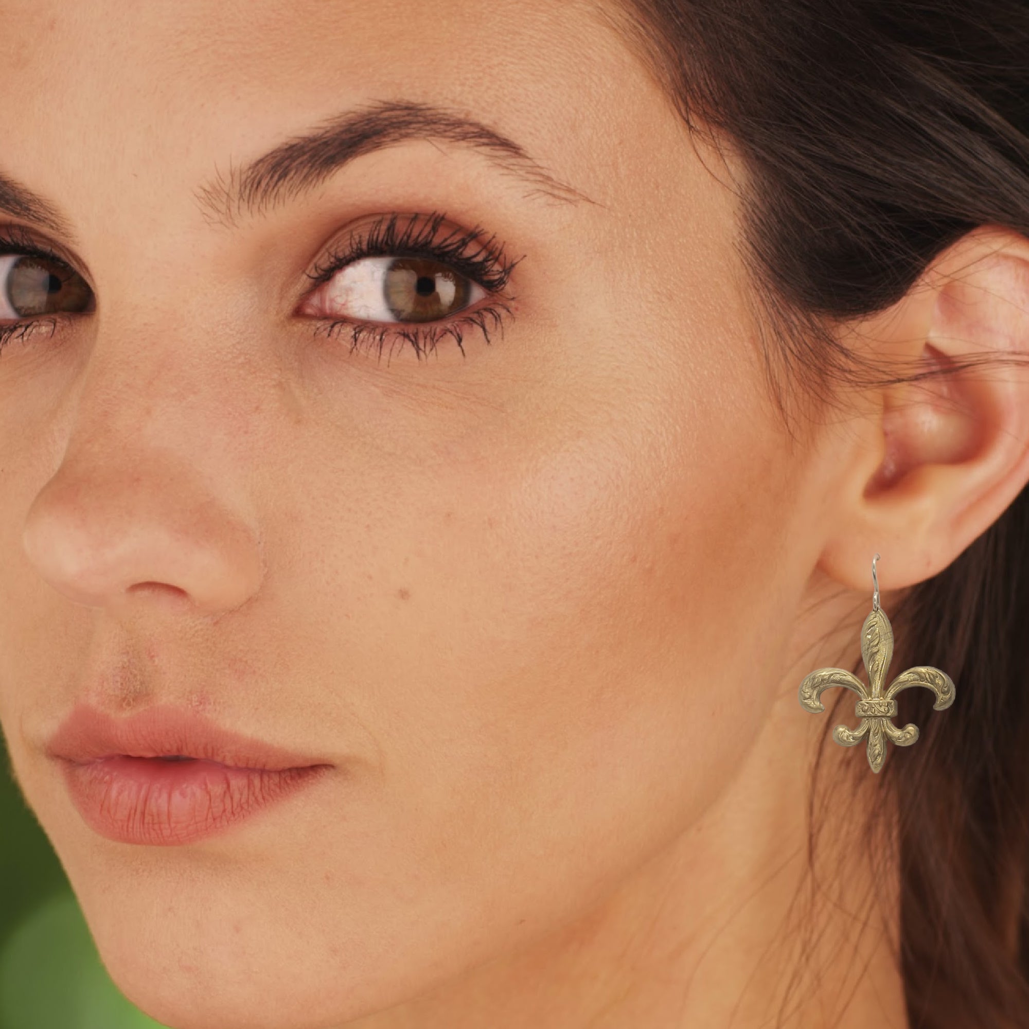 Fleur de Lis Earrings • Acanthus