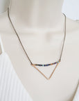Afghani Bead Medley V Necklace