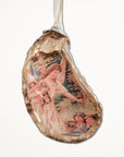 Oyster Shell Ornament • Angel Bearing Gifts