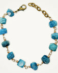 Apatite Gemstone Bracelet