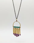 Arc Beaded Necklace