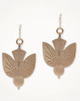 Inscribed Birds of Passage Earrings