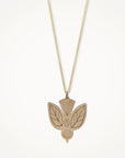 Inscribed Birds of Passage Necklace