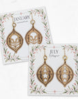 Birth Flower Earrings