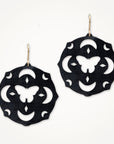 Celestial Mandala Earrings • Moth