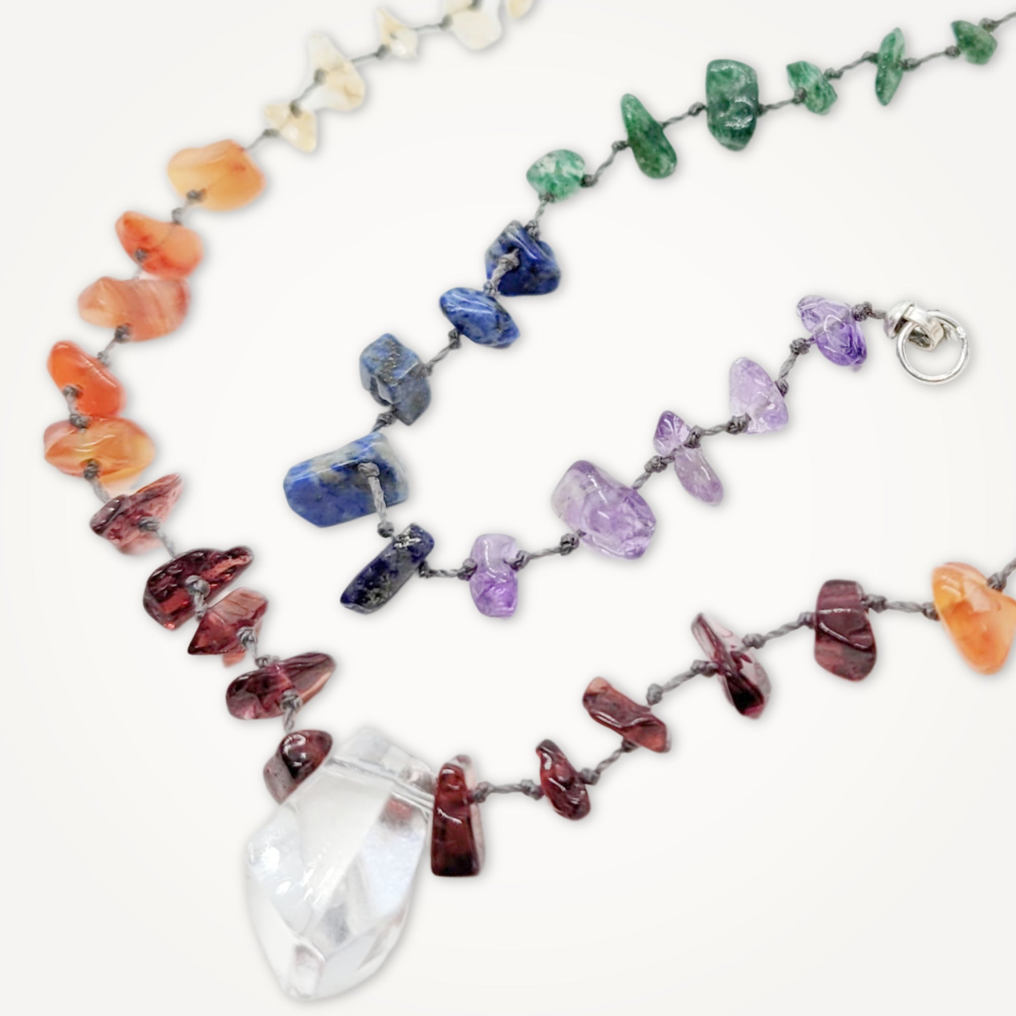 Chakra Gemstone Necklace • Choice of Stones