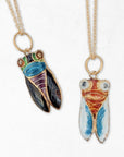 Enamel Cicada Necklace