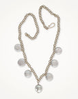 Baroque Coin Pearl Statement Necklace