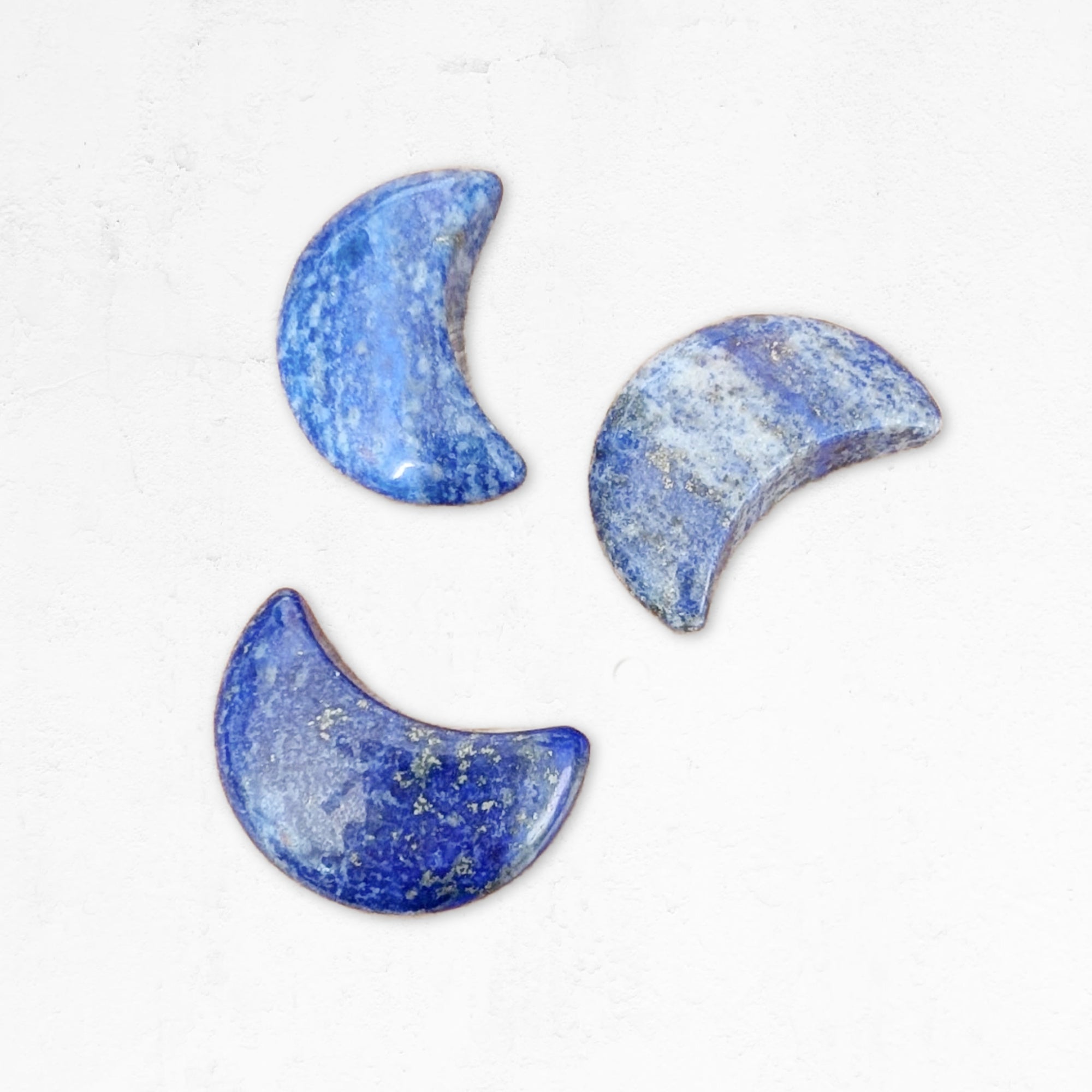 Crystal Curios Pocket Stone • Crescent Moon
