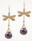 Dragonfly Earrings • Iridescent