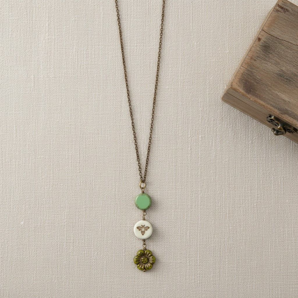 Bloom Radiance Necklace • Wild Rose