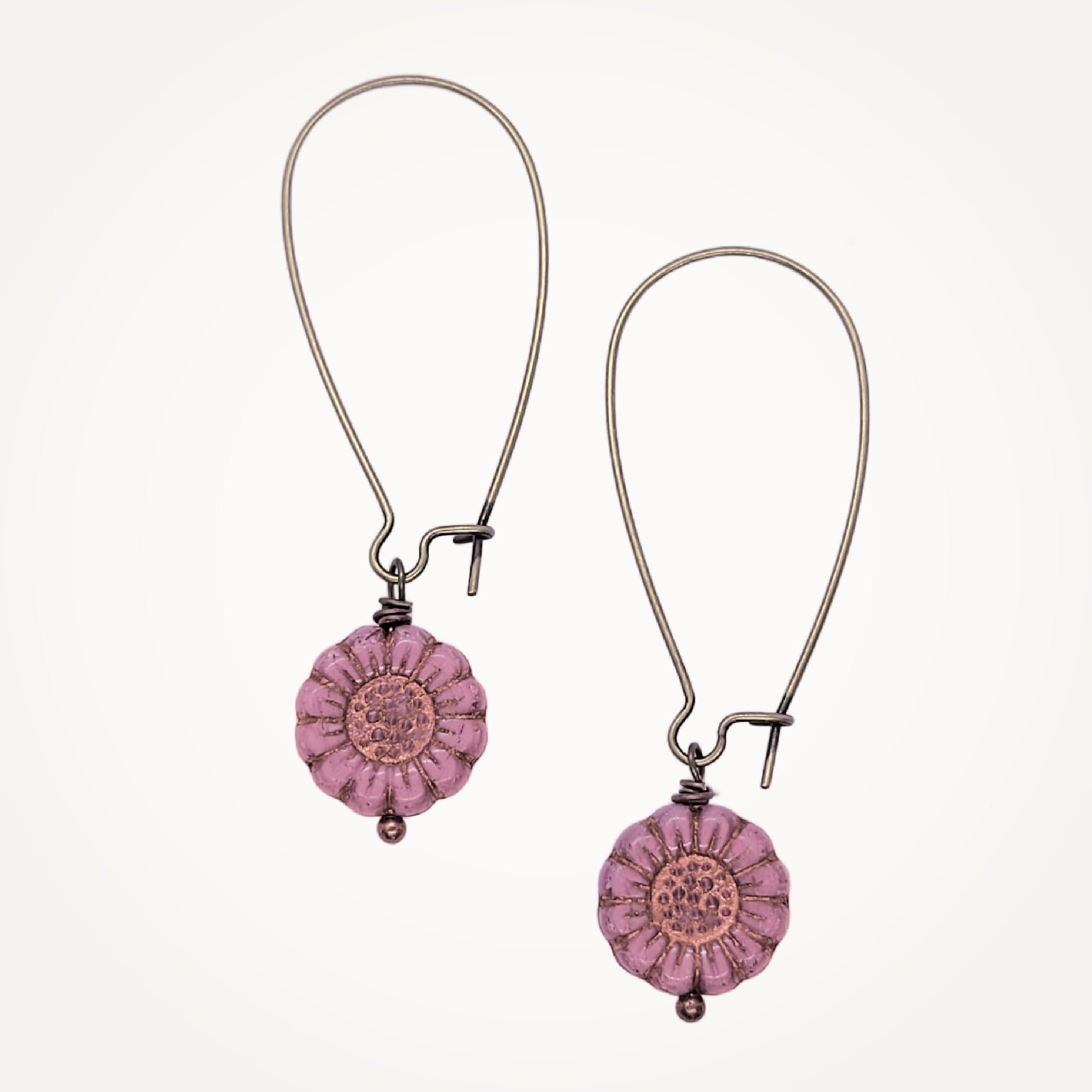 Bloom Radiance Earrings • Wild Rose