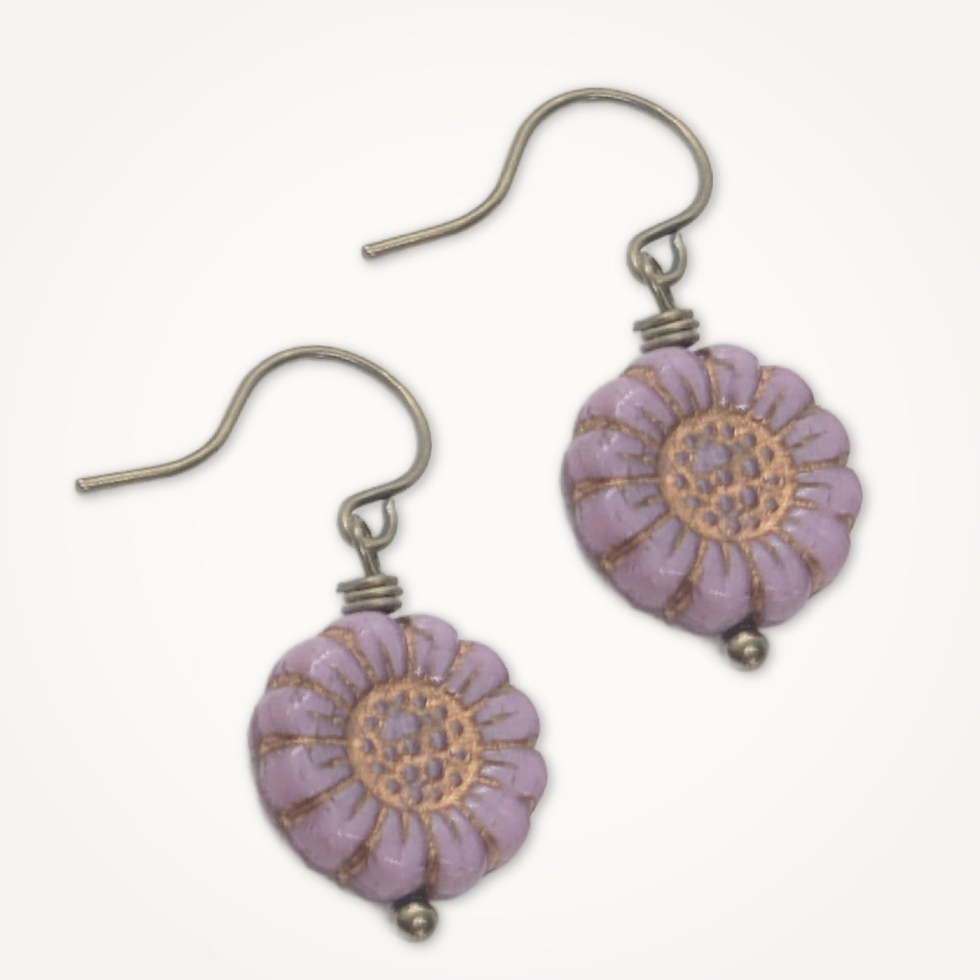 Bloom Radiance Earrings • Wild Rose