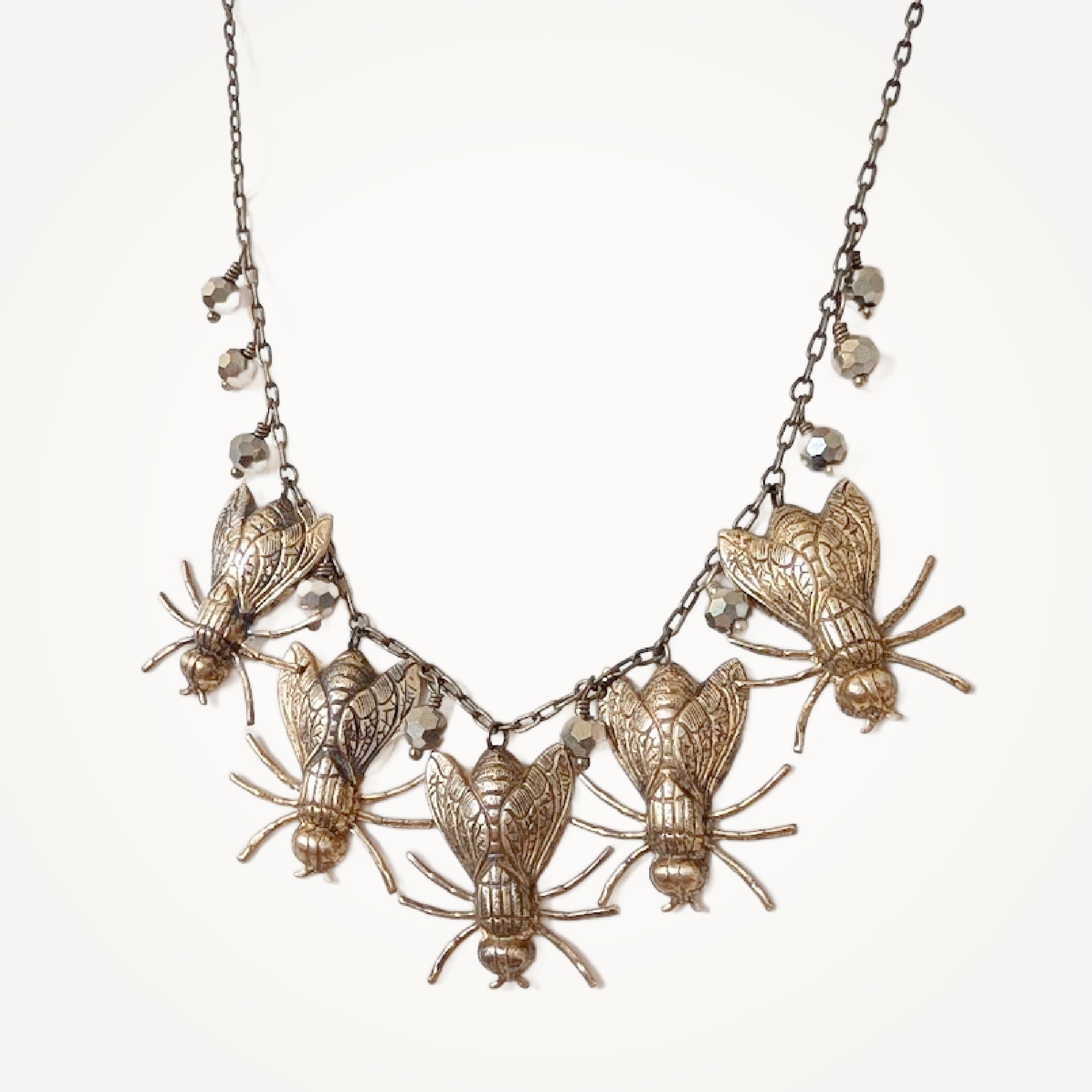 Curious Flight Necklace • Mirror Crystals