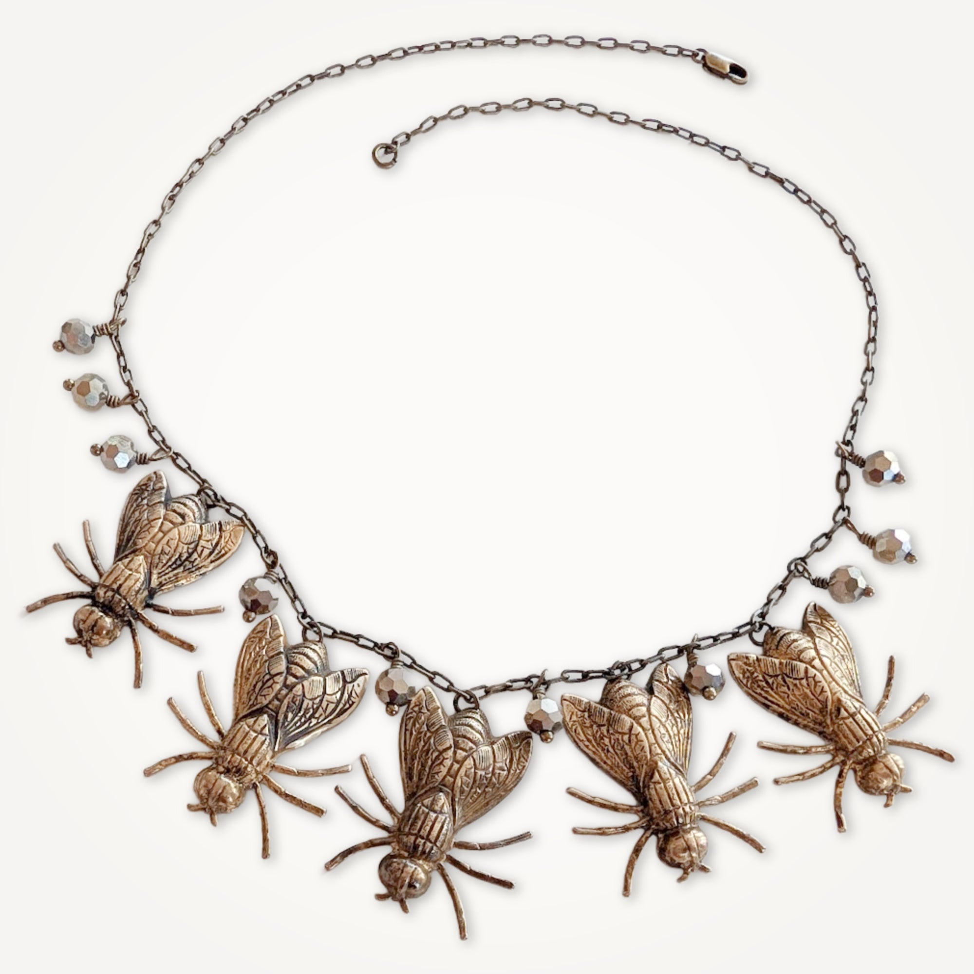 Curious Flight Necklace • Mirror Crystals