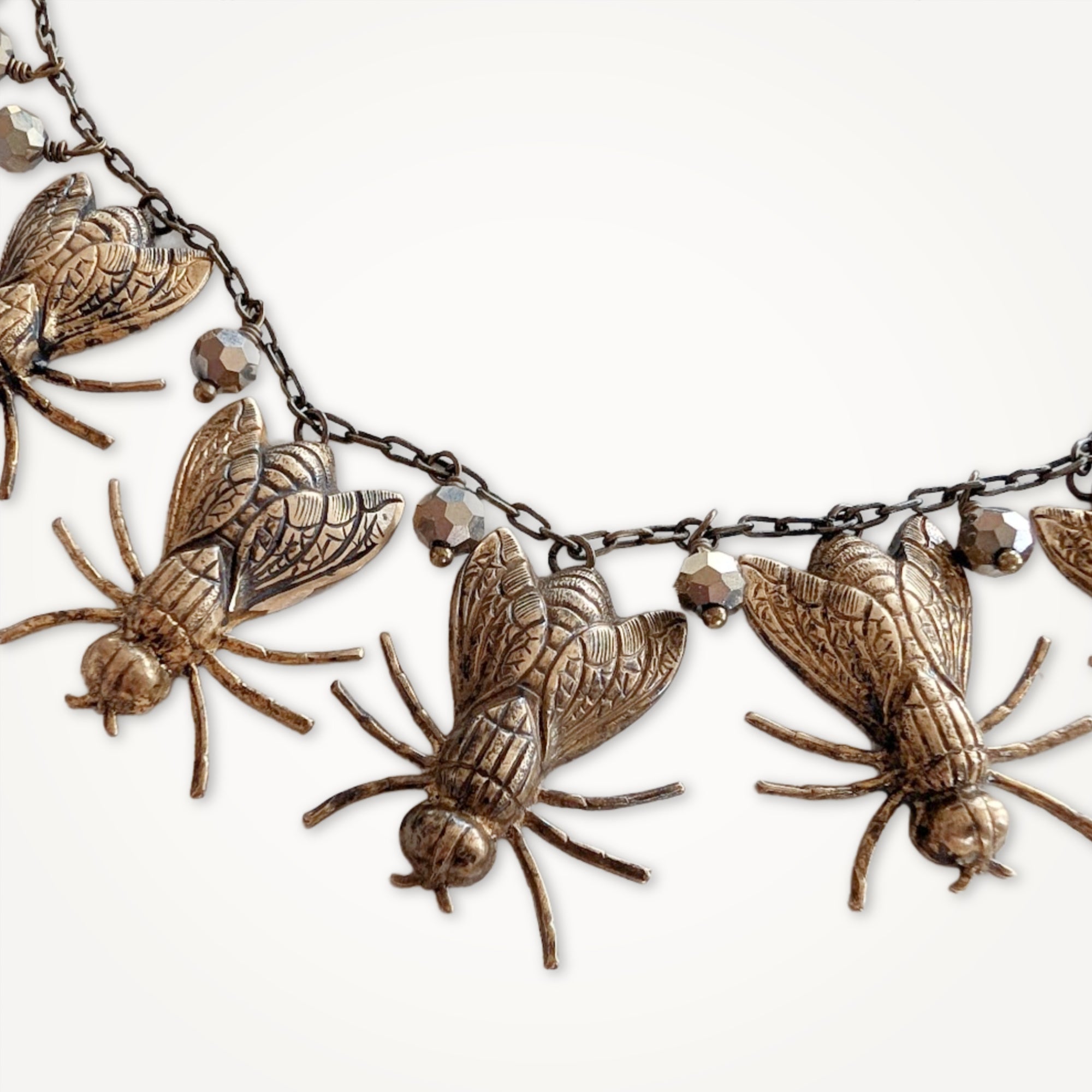 Curious Flight Necklace • Mirror Crystals