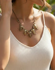 Curious Flight Necklace • Mirror Crystals