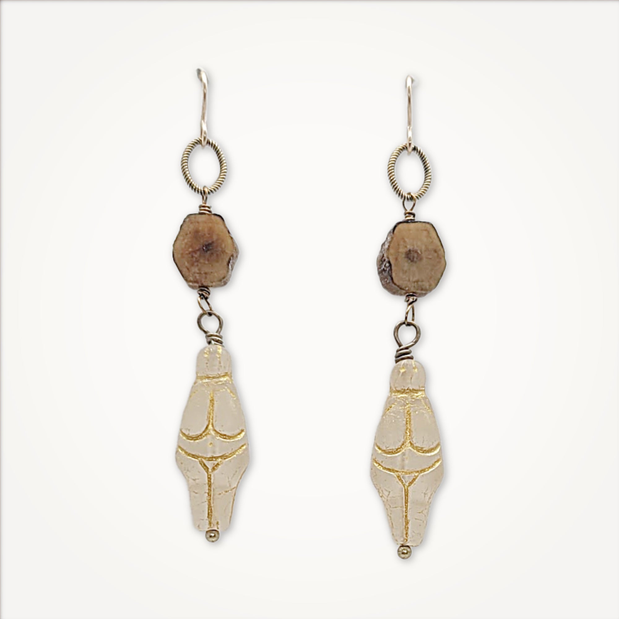 Goddess Earrings • Tourmaline