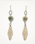 Goddess Earrings • Tourmaline