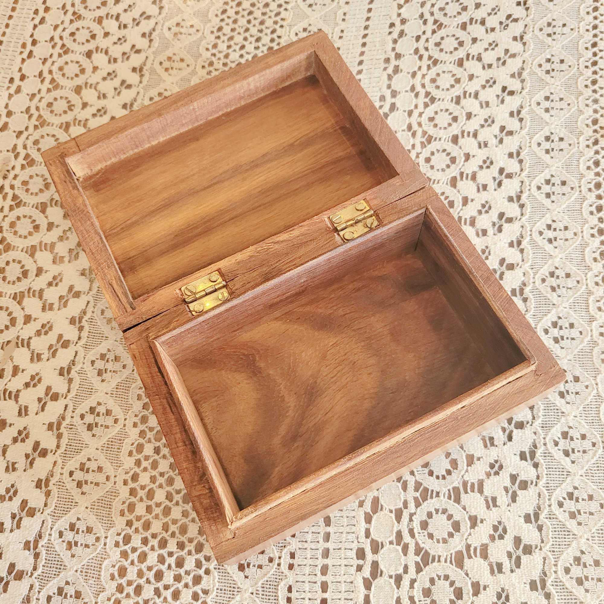 Celestial Inlay Wood Box