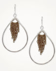 Leonne Teardrop Earrings • Antique Brass