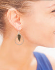 Leonne Teardrop Earrings • Antique Brass