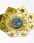 Abalone Lotus Trinket Tray