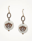 Simple Lotus Earrings