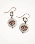 Simple Lotus Earrings