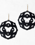Celestial Mandala Earrings • Moth