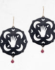 Celestial Mandala Earrings • Tarot