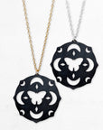 Celestial Mandala Necklace • Moth