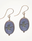 Meditation Earrings • Peace Dove Sand