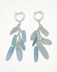 Mediterranean Huggie Earrings • Choice of Stone