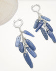 Mediterranean Huggie Earrings • Choice of Stone
