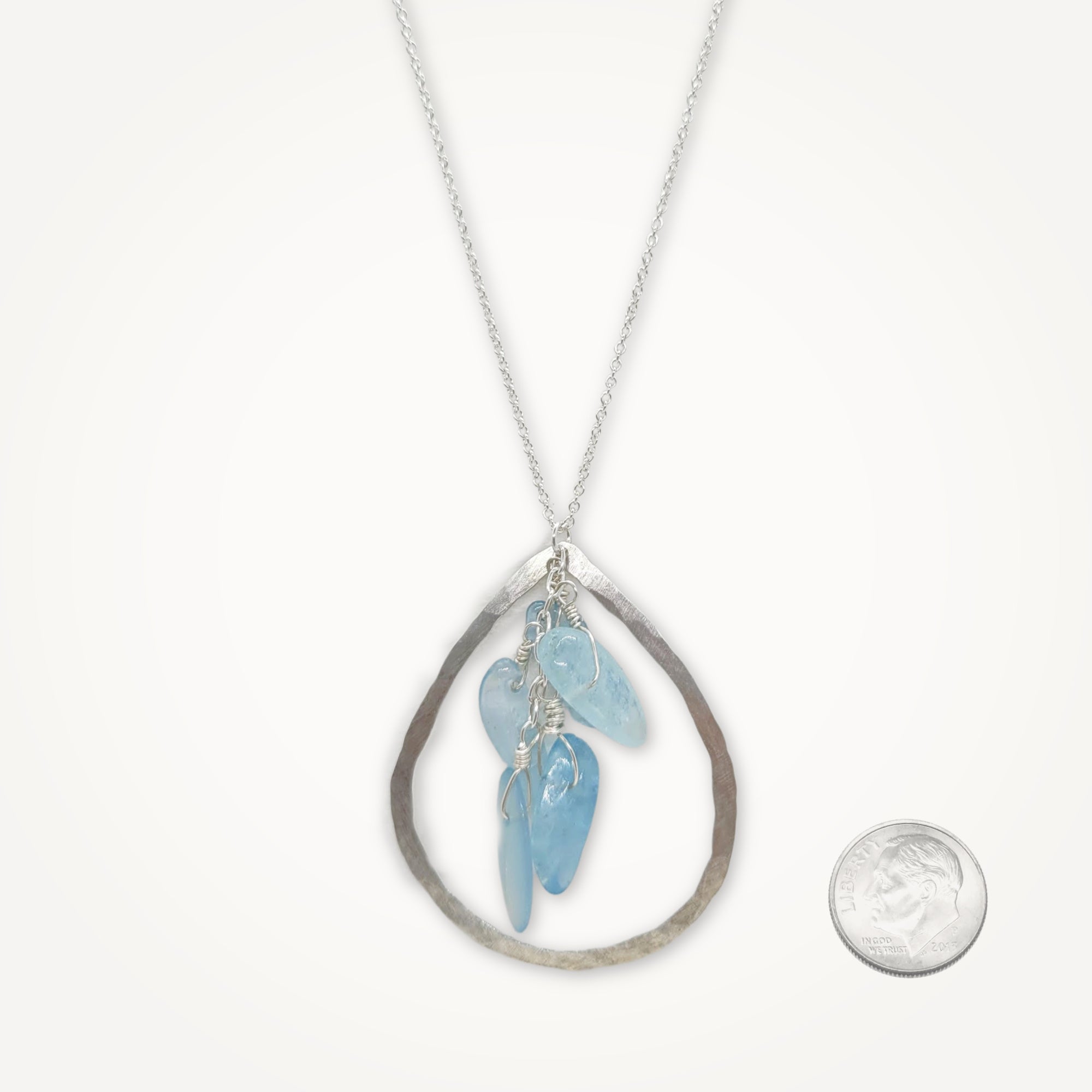 Mediterranean Necklace • Aquamarine