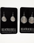 Etched Oyster Earrings