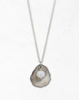 Nestled Pearl Oyster Necklace