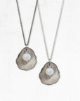 Nestled Pearl Oyster Necklace
