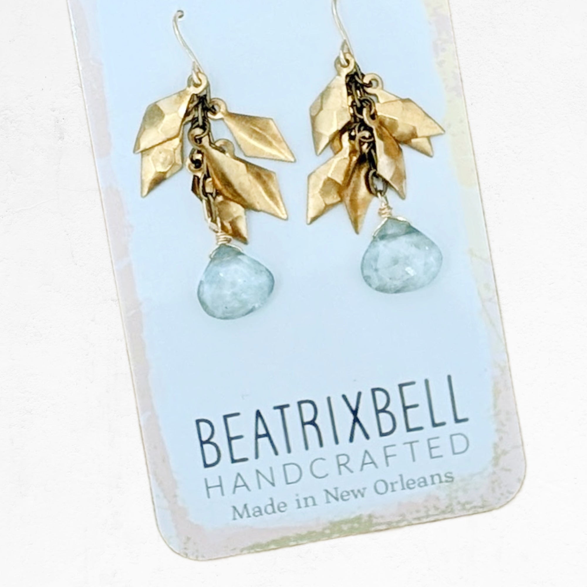Panache Earrings • Gemstone