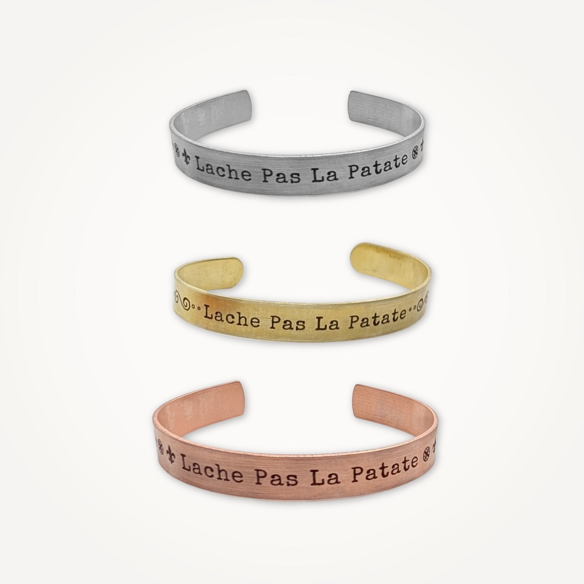Cuff Bracelet • Lache Pas La Patate
