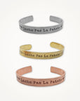 Cuff Bracelet • Lache Pas La Patate