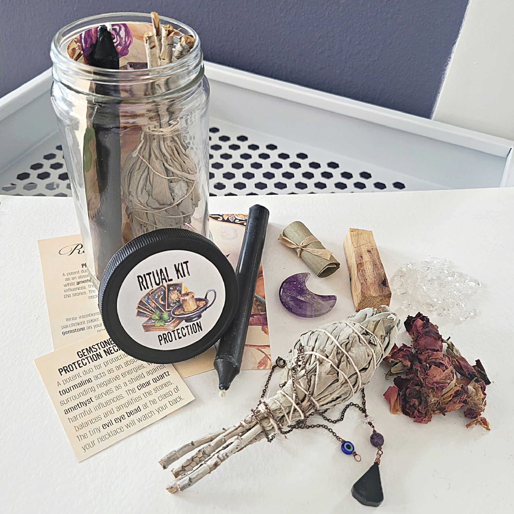 Ritual Jewelry Jar • Protection