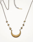 Pyrite Modern Vintage Necklace