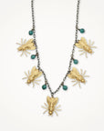 Royal Swarm Fly Necklace