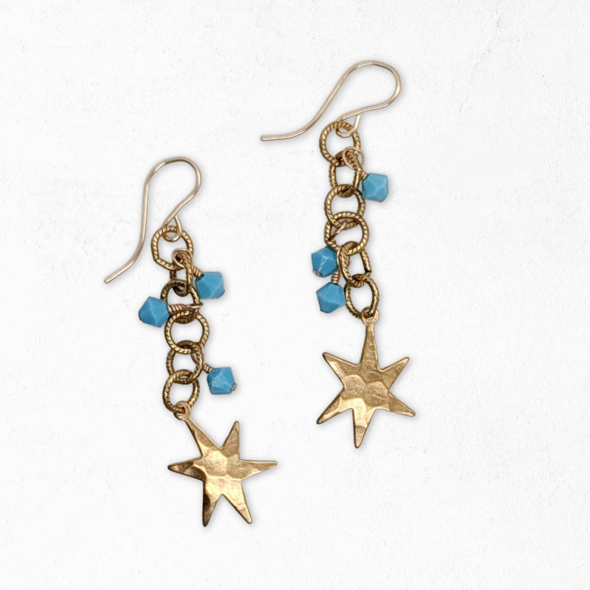 Radiant Star Cluster Earrings