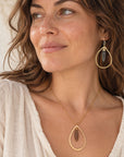 Smoke + Gold Earrings