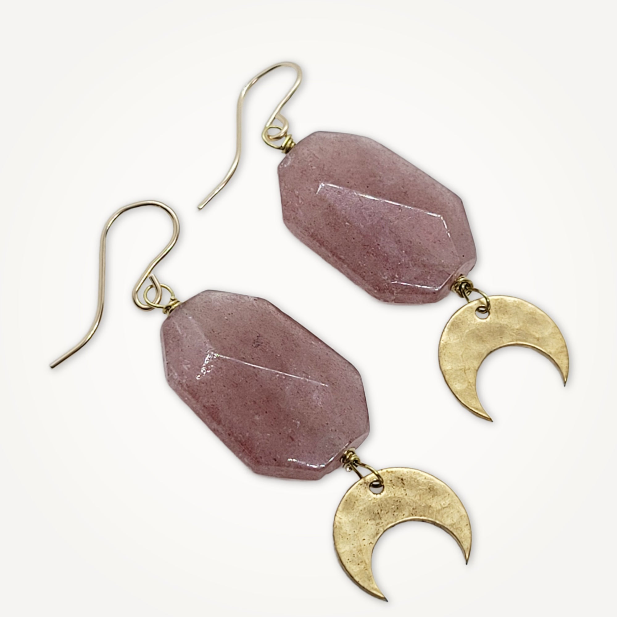 Strawberry Moon Earrings