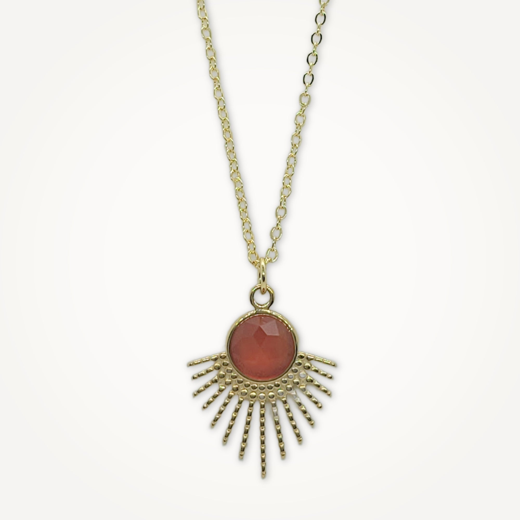 Sunburst Medallion Necklace