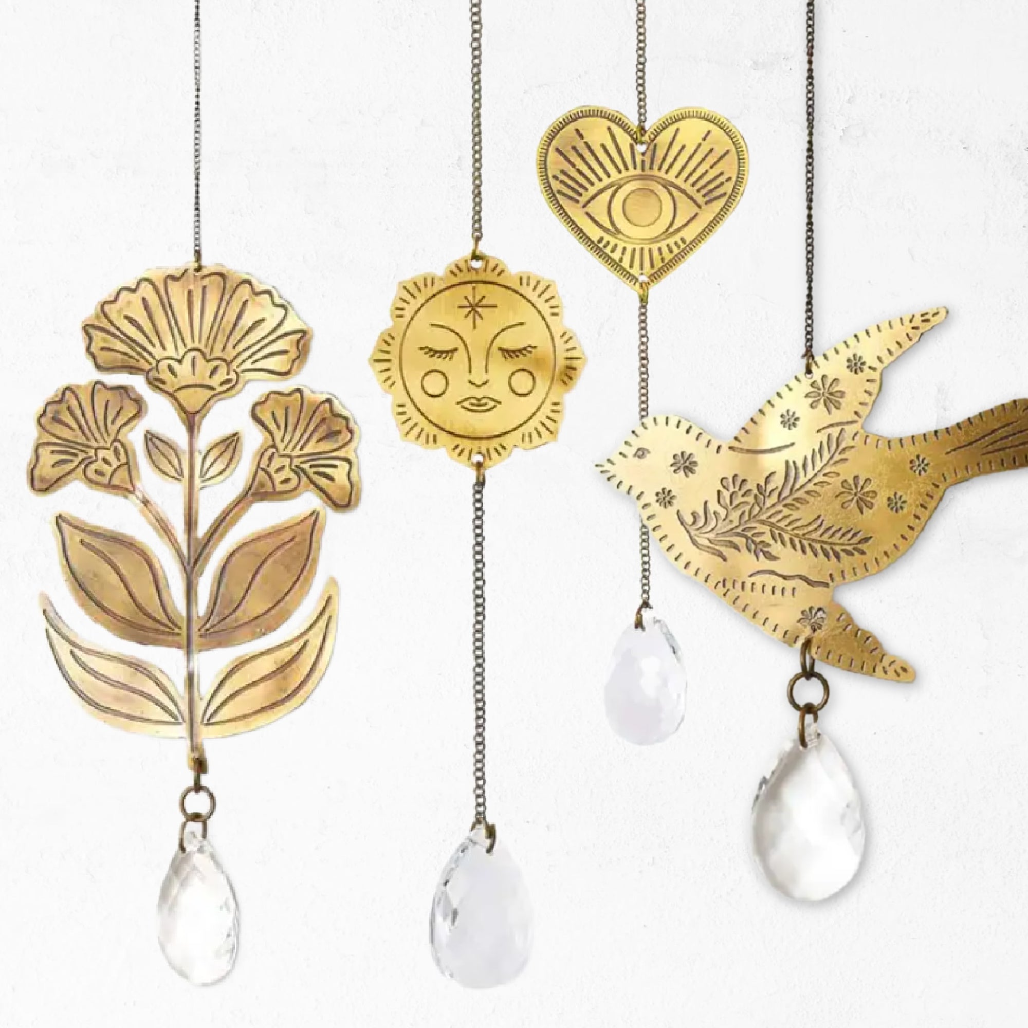 Assorted Crystal Suncatchers